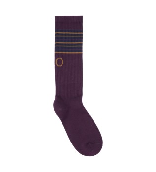 Lot de 2 paires de chaussettes 7.0 lilas, marine