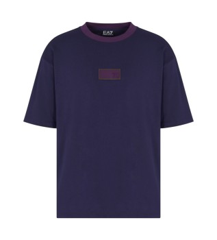 T-Shirt Train 7.0 Ss Print Navy