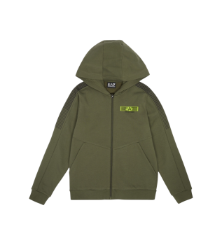 Sweatshirt 7 Lines vert
