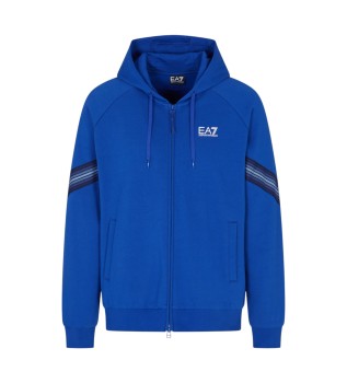 Casaco com capuz 7 Lines ASV azul