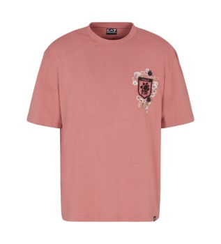 T-shirt Club House cor-de-rosa