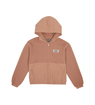 Sodobna športna majica rjave barve