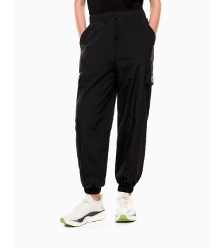 Contemporary Sport cargo trousers black
