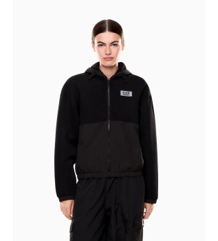 Contemporary Sport-sweatshirt i neopren, sort
