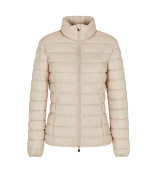 Casaco de nylon ligeiramente acolchoado Core bege