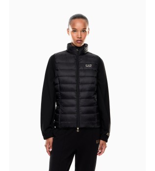 Gilet trapuntato ripiegabile Core Black