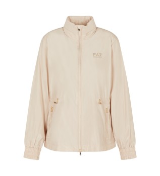 Casaco de nylon Core Lady bege