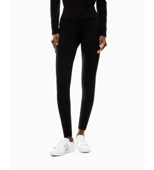 Stretch cotton leggings Core Lady black