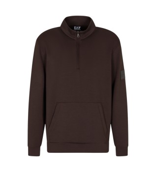 Sudadera Color marrn