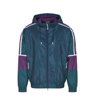 Chaqueta Train Graphic Series verde