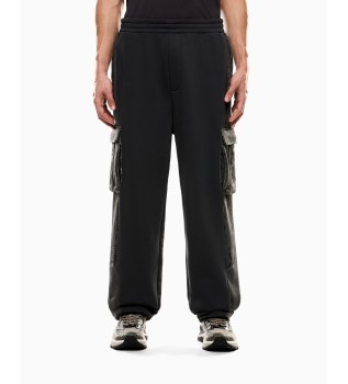 Pantalon graphique noir