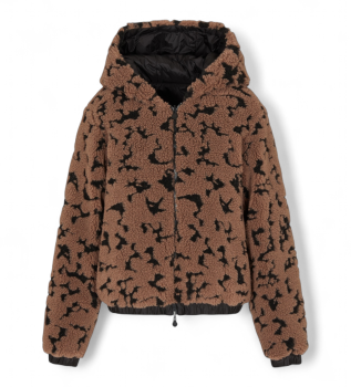 S�rie Graphic Train Reversible Reversible Jacket Fancy Brownie