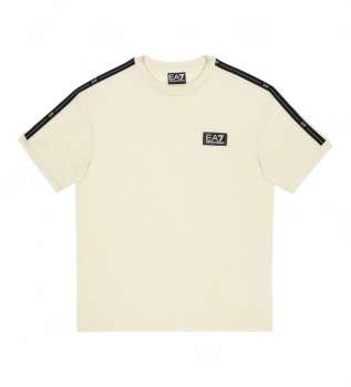 Train Logo Series T-shirt Boy Tee Ss Tape beige