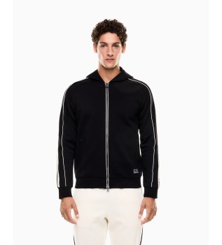 Sweatshirt i bomuldsblanding Logo Series sort