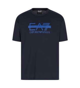 Train Logo Series SS marinbl� T-shirt