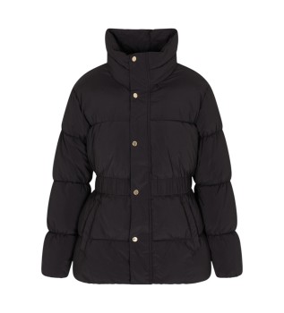 Veste matelasse en nylon Logo Series noir