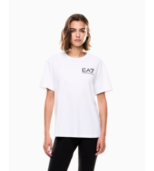 T-shirt com o logtipo da srie branca