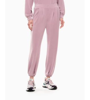 Interlock trousers Precious pink