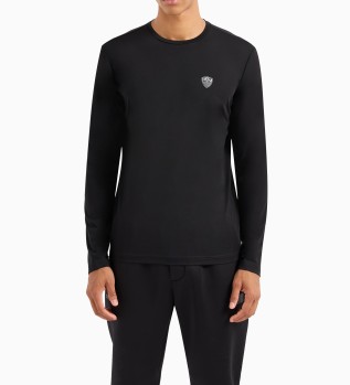 T-shirt Train Premium noir