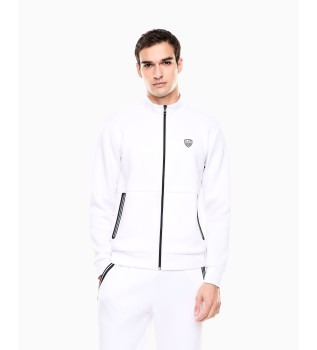 Train Premium Shield Sweatshirt white