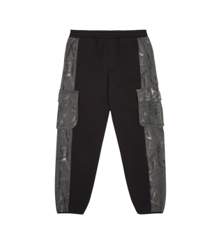 Pantaloni grafici ad alta visibilit neri