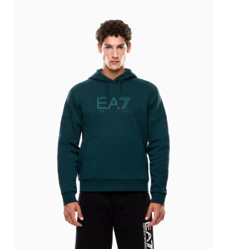 Sweat � capuche vert de visibilit� avec capuche