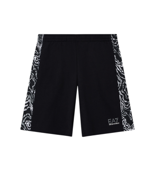 Bermuda in puro cotone Visibility nero