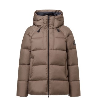 Brązowy płaszcz Fuji