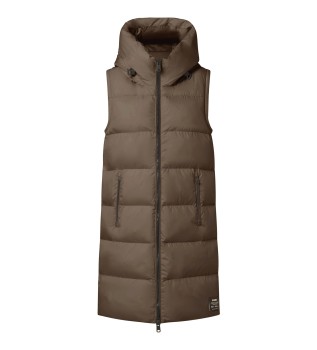 Gilet Manlie marron