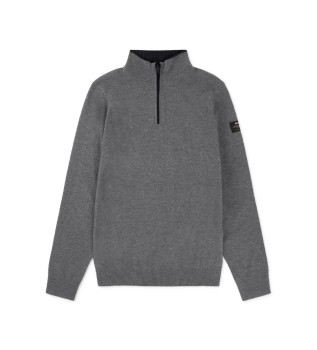 Pull en mlze gris