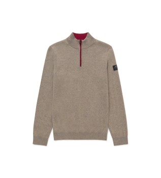 Modrevin pulover rjave barve