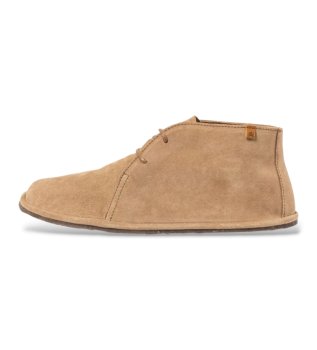 Bare beige Leather Ankle Boots N5672