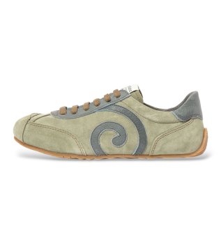 Green Ondina N5934 Leather Sneakers