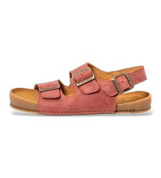 Sandali in Pelle N6001 Horizon corallo