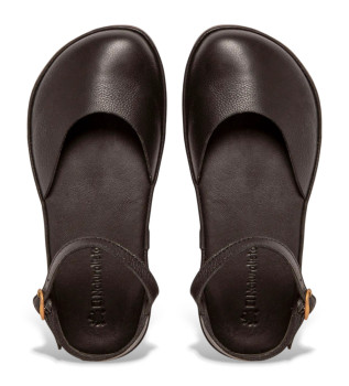 Sandaler i l�der N5683 Bare sort