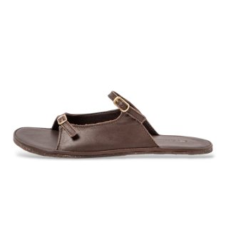 Sandales en cuir marron N5684 Bare