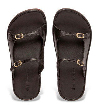 Sand�lias de couro N5684 Bare preto