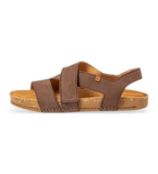 Sandalias de Piel N5799 Balance marr�n