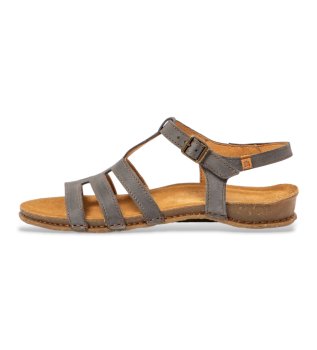 Sandalias de Piel N5803 Panglao azul