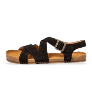 Sandales en cuir N6005 Horizon noir