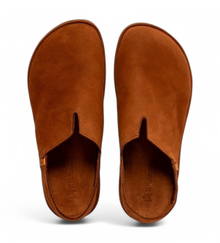 Zapatos de Piel N5673L  Bare marr�n