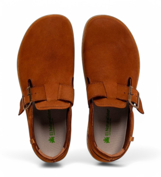 N5913 Scarpe in pelle marrone Origin