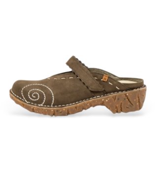 Sabots en cuir Ng96 Yggdrasil vert