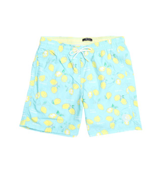 Costume da bagno turchese limone