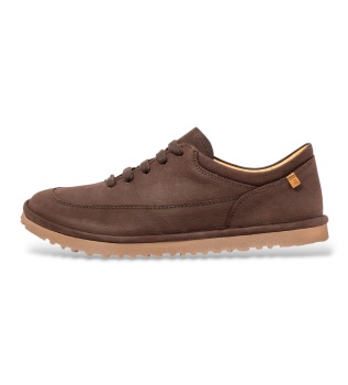Tribu Brown Leather Sneakers N5377