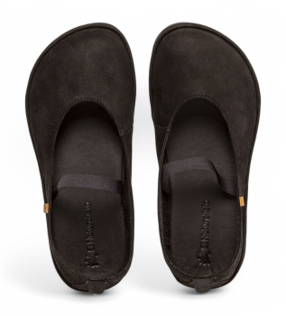 N5670 Ballerines en cuir nu noir