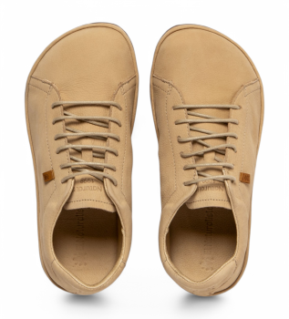 Leather shoes N5671 Bare beige