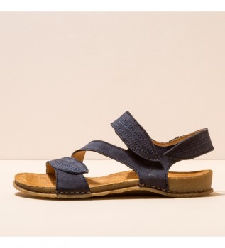 Leren sandalen N5810 Panglao marine