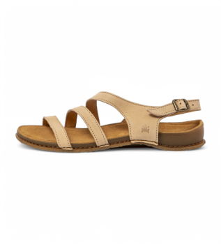 Sandaler i l�der N5811 Panglao beige