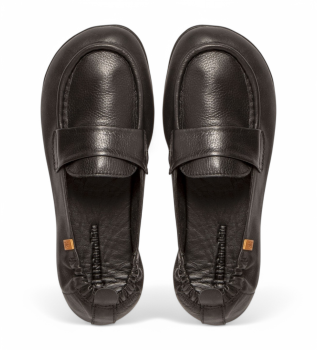 N5822 Essence - Ballerines en cuir noir noir